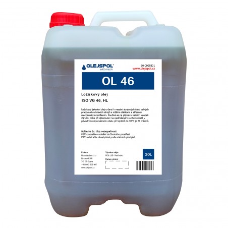 Ložiskový olej OL 46 20L